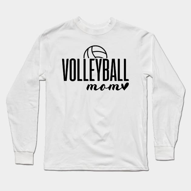 Volleyball Mom Long Sleeve T-Shirt by Bencana